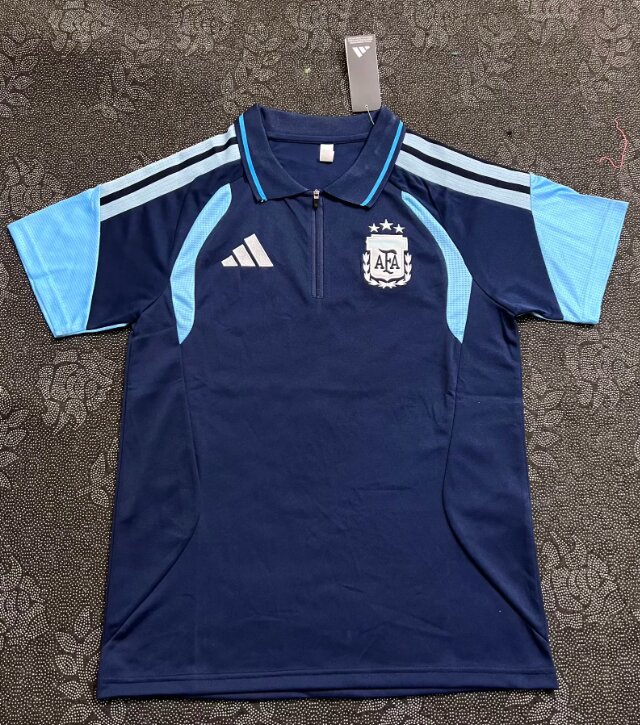 AAA Quality Argentina 26/27 Dark Blue Polo Shirts